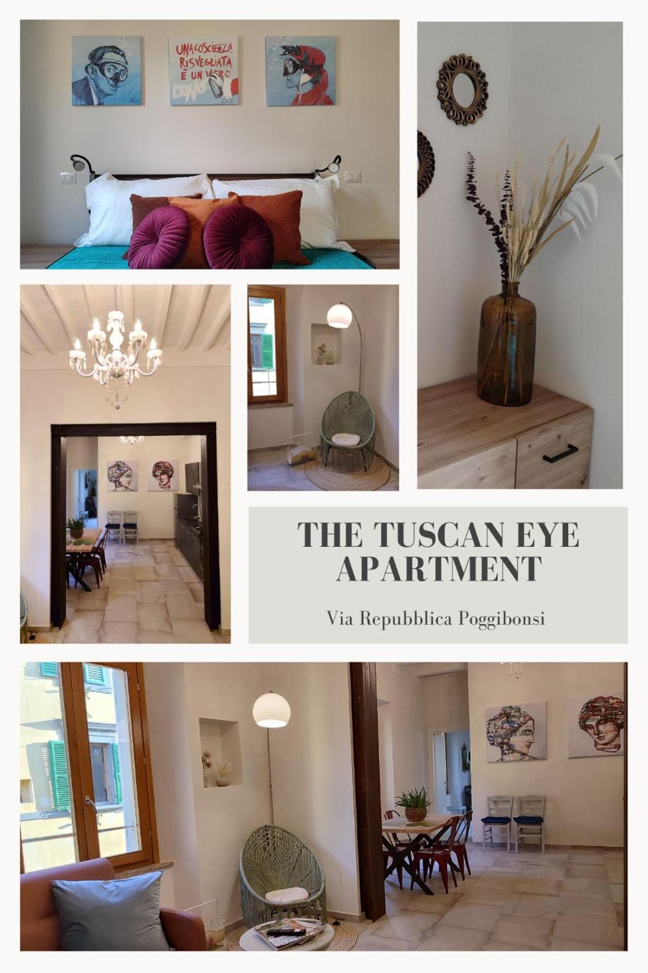 The Tuscan Eye Apartment Poggibonsi Dış mekan fotoğraf